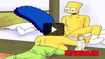 Cartoon Porn simpsons porn mom fuck son