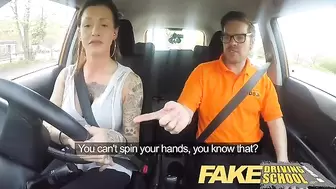 Fake Driving School Advanced Horny Lesson in Sweaty Messy Creampie
