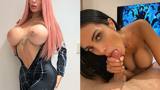 Horny Stepsister in Asian cartoon Mood.. She is Crazy About Deepthroat and Fine Rough Sex - Lana Myers