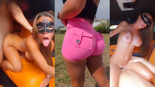 Miami Hispanic Miss Lexa Gets Picked Up and Boned In Rolls Royce Cully- Teddy Tarantino
