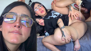 I LET MY ROOMMATE CREAM PIE MY TINY ASS-HOLE AND SQUIRTED ON HIS PRICK BECAUSE I STOLE HIS T-SHIRT