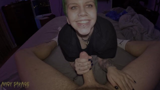 Enormous Bum GOTH Feminist is no longer an ANAL VIRGIN