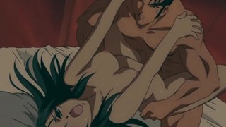 Sweetie with Long Hair Enjoys to Ride Wang | Asian cartoon