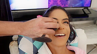 Behind the Scene from Brazilian sluts Natasha Rios, Melissa Hot