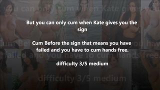 KATE UPTON JERK OFF TO THE BEAT CHALLENGE (METRONOME)