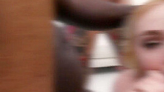 Lascivious Blonde Greta Foss Guzzles On Piss During Intense DP