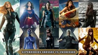 SekushiLover - Superhero Dressed vs Undressed