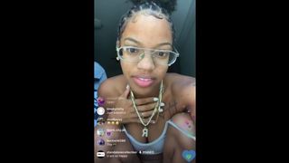 Instagram Thot “rozay Molly” Showing Titties and Pussy on Live