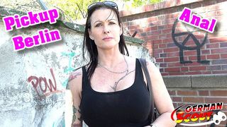 GERMAN SCOUT - DEEP ANAL FOR BIG TITS MILF JULIA AT PUBLIC STREET CASTING