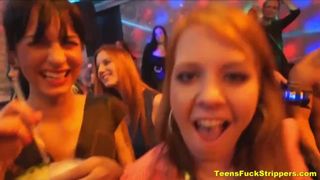 Crazy Moms and GFs Turn into Floozies & Suck & Fuck at Stripper Night