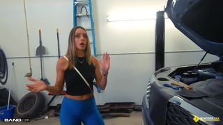 Roadside - Hot Mom Fucks Mechanic to get her Car back