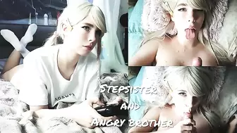 Stepsister Paid with her Body for a Broken Gamepad (cum face)❤MollyRedWolf