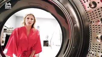 Fucking my Step Mom in the Butt while she is Stuck in the Dryer - Cory Chase