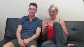 Wild Mature MILF with Enormous Melons Gets Hard used by Teeny with Monstrous Meat