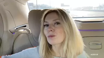 Uber Driver in Dubai Poked me instead of Money and Creampied my Twat Hard