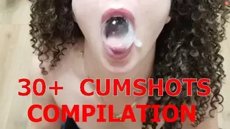 Blowjobs Cumshots Oral Cream Pie Jizz in Mouth Cumshot Swallow - Set Of