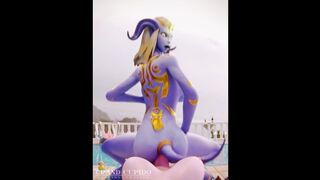 Draenei Elf Futa Sex in the Epic Pool Party [grand Cupido] ( World of Warcraft )