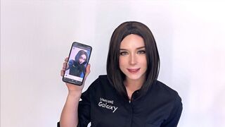 Sam from Samsung Blowed and Nailed for an Iphone