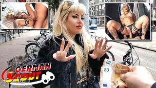 GERMAN SCOUT - REAL DUTCH CHICK KITANA ROUGH ANAL FUCK AT STREET PICKUP CASTING