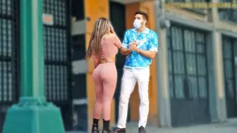Huge Bum Hispanic Seduces The Rich Stranger To Fuck Her Juicy Cunt