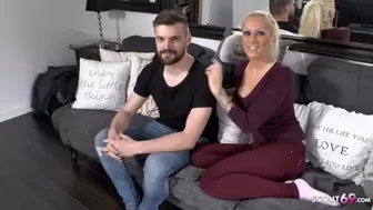 Real Fan Fuck with German Teeny Tight Tini and Nervous Husband
