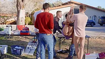 Day of Debauchery: two Movie With Rion King, Damon Dice, Quinton James, Angel Youngs, Musa Phoenix, Nade Sleazy, Alex Mack - Brazzers